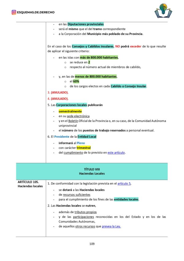 Ley reguladores de las bases del régimen local - Imagen 10