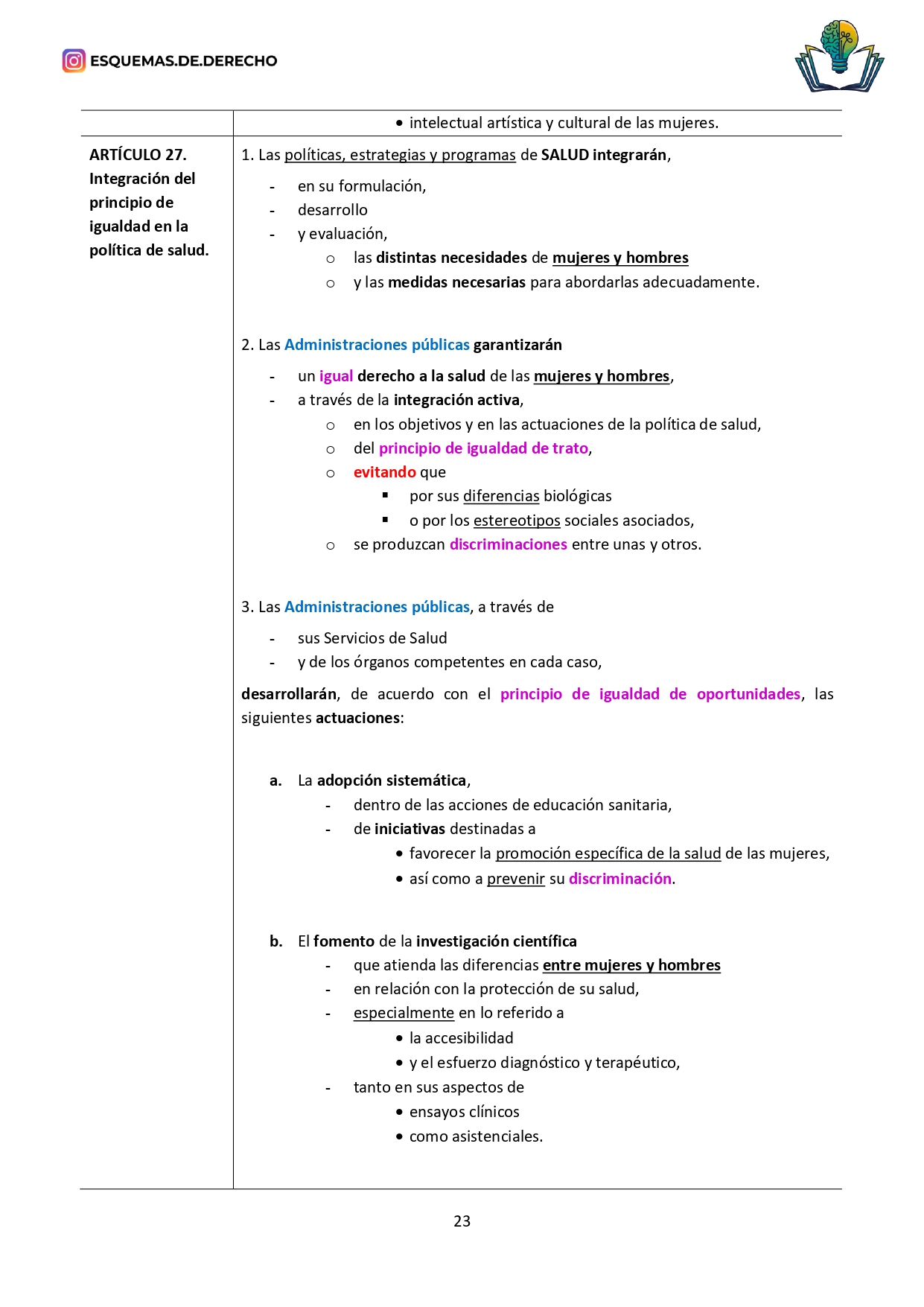 Ley Orgánica 3/2007, para la Igualdad Efectiva de Hombres y Mujeres - Imagen 5