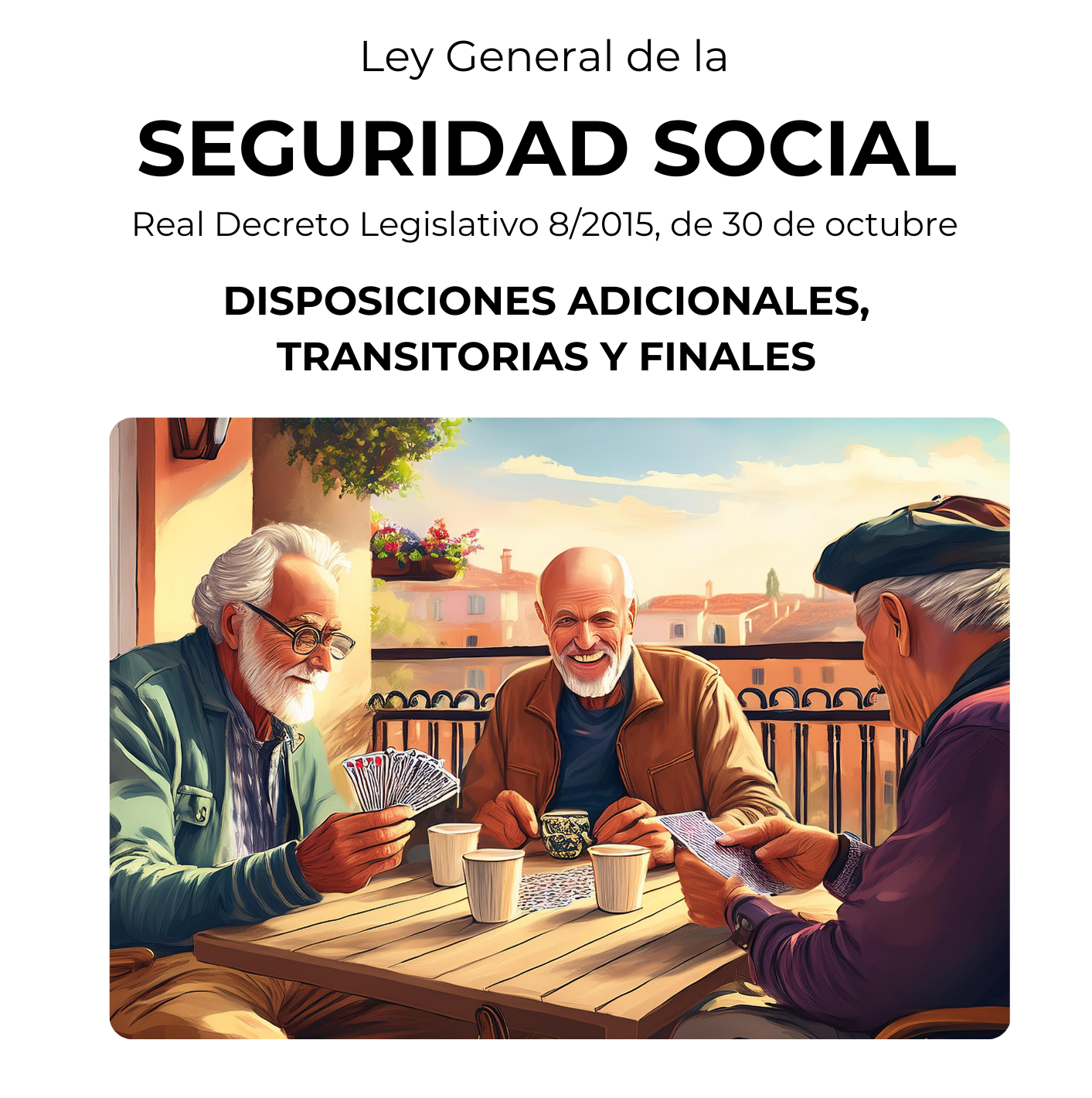 Ley General Seguridad Social. Tomo III. Disposiciones Adicionales, Transitorias y Finales