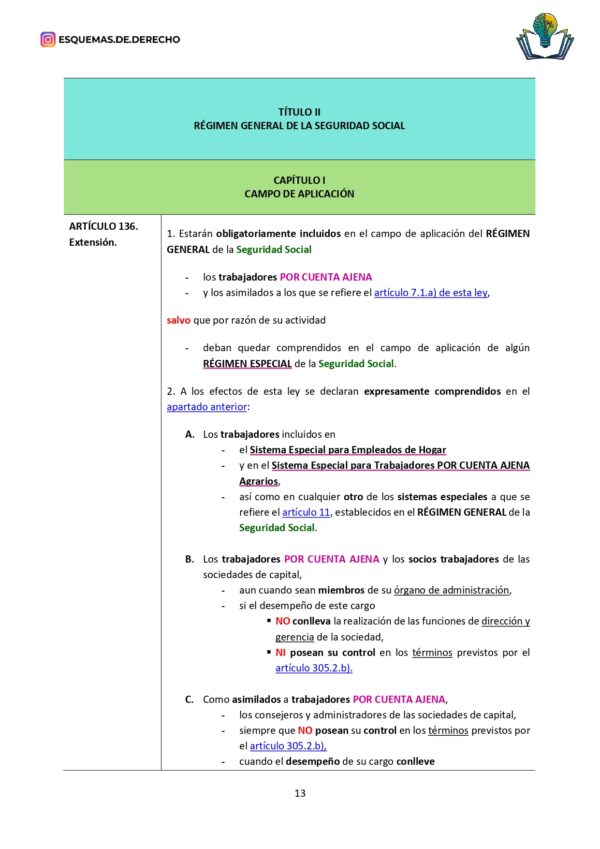 Ley General Seguridad Social. Tomo II. Art. 136-373 - Imagen 3
