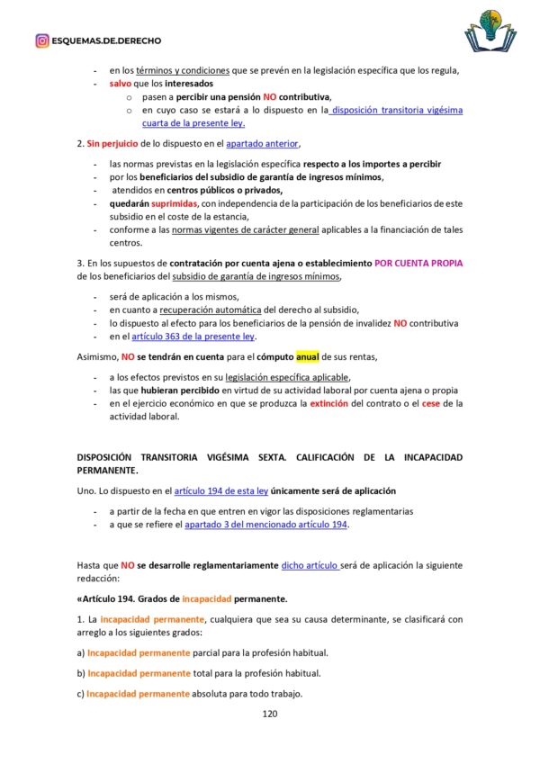 Ley General Seguridad Social. Tomo III. Disposiciones Adicionales, Transitorias y Finales - Imagen 8