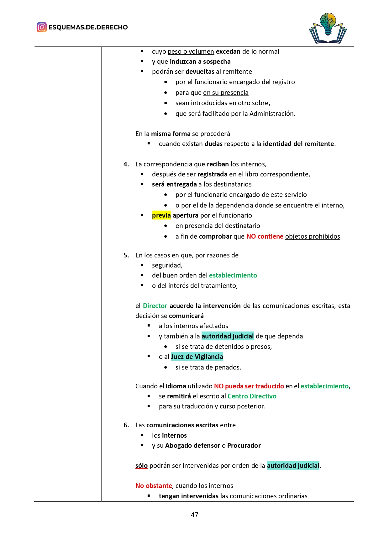 Reglamento Penitenciario - Imagen 5