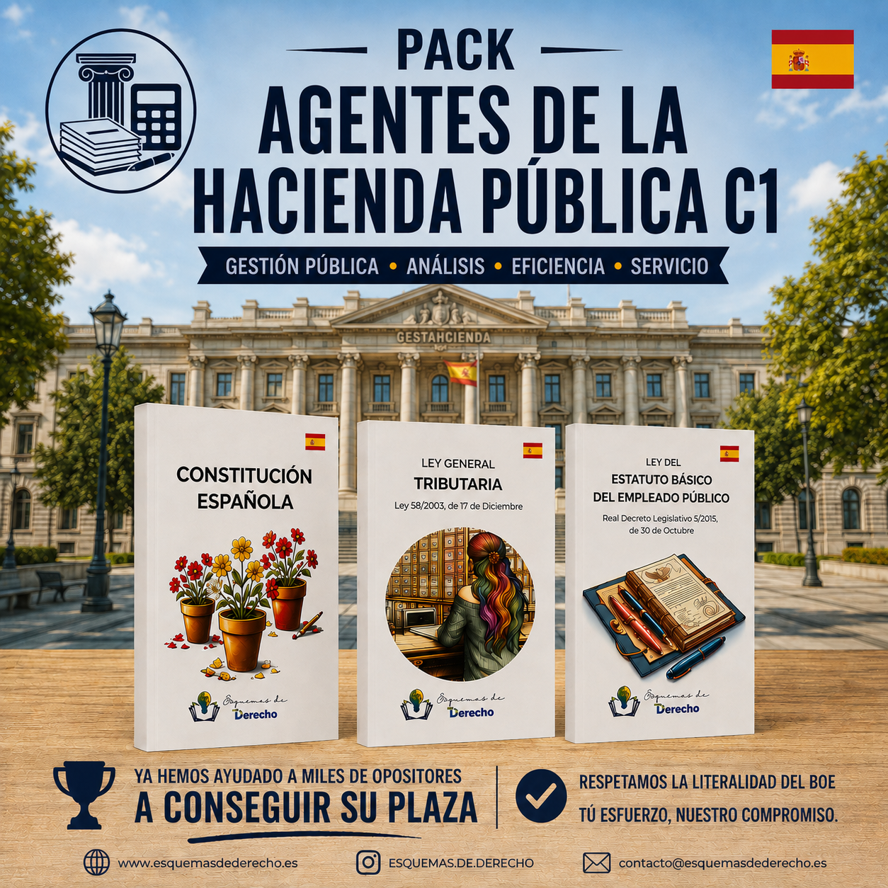 Pack Oposición - Agentes de la Hacienda Pública C1