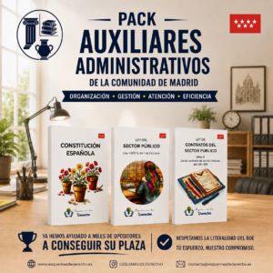 Pack Oposición - Cuerpo de Auxiliares. Comunidad de Madrid