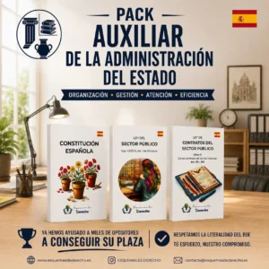 Pack Oposición - Cuerpo General Auxiliar de la Administración del Estado