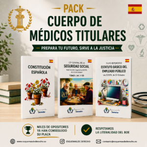 Pack Oposición - CUERPO MÉDICOS TITULARES