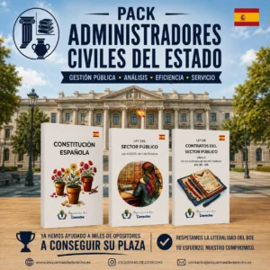 Pack Oposición - Cuerpo Superior de Administradores Civiles del Estado