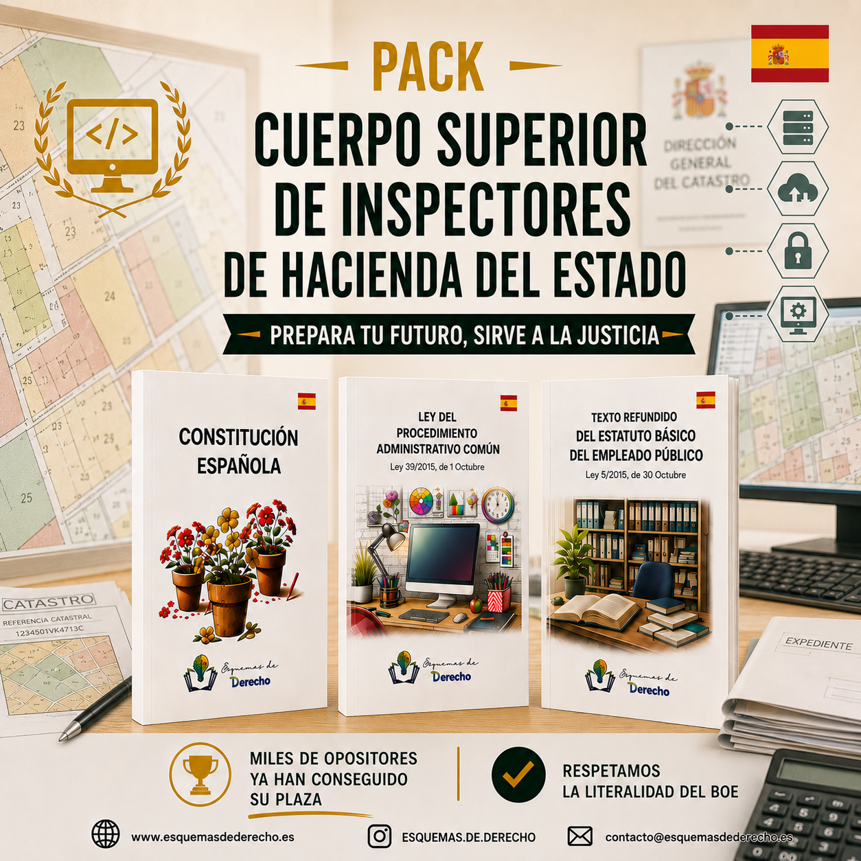 Pack Oposición - Cuerpo Superior de Inspectores de Hacienda del Estado