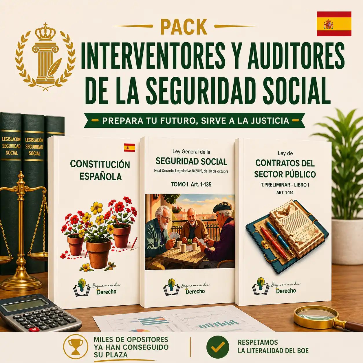 Pack Oposición - Cuerpo Superior de Interventores y Auditores de la Administración de la Seguridad Social