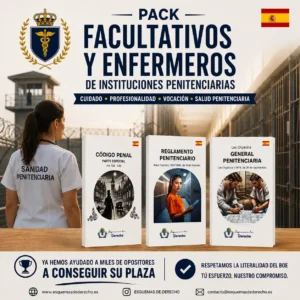 Pack Oposición - Cuerpo de Facultativos y Enfermeros de IIPP