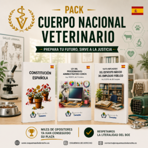 Pack Oposición - CUERPO NACIONAL VETERINARIO