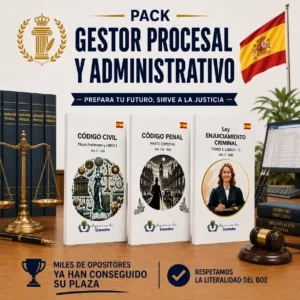 Pack Oposición - Cuerpos de Gestión Procesal y Administrativa