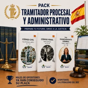 Pack Oposición - Cuerpos de Tramitación Procesal y Administrativa