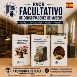 Pack Oposición -  FACULTATIVO DE CONSERVADORES DE MUSEOS