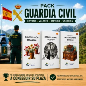 Pack Oposición - GUARDIA CIVIL
