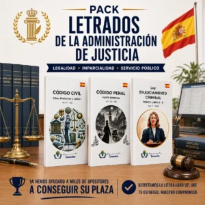 Pack Oposición - LETRADOS ADMINISTRACIÓN DE JUSTICIA