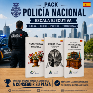 Pack Oposición - POLICIA NACIONAL Escala Ejecutiva